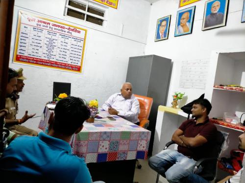 Office-meeting-deoria-ashram-with-CEO-Organisation